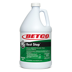 Rest Stop Acid Free Restroom Disinfectant (4- 1 GAL Bottles)