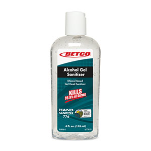 Alcohol Gel Sanitizer (24 - 4 oz Bottles)