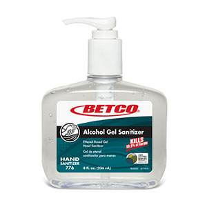 Alcohol Gel Sanitizer (12 - 8 oz Bottles)